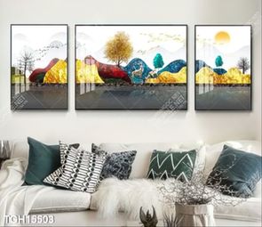 Tranh decor 3D trang trí độc đáo