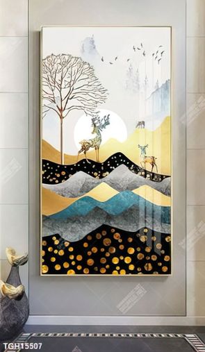 Tranh treo tường trang trí phong cảnh nghệ thuật