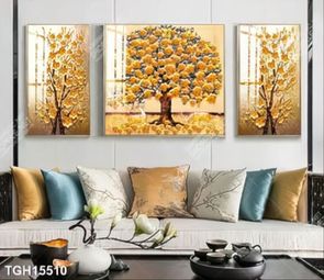 Tranh treo tường 3D đẹp cho phòng khách hiện đại