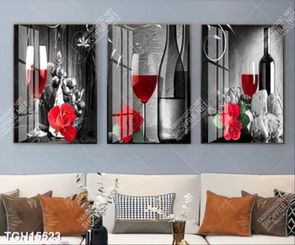 Tranh treo tường ghép bộ nhiều tấm đẹp hiện đại