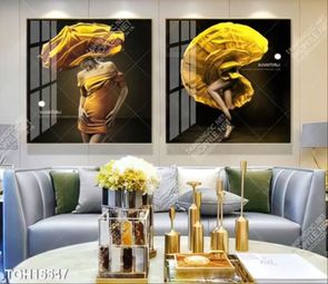 Tranh ghép theo bộ trang trí tường nhà độc đáo
