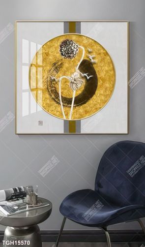 Tranh decor phong cách nội thất tối giản