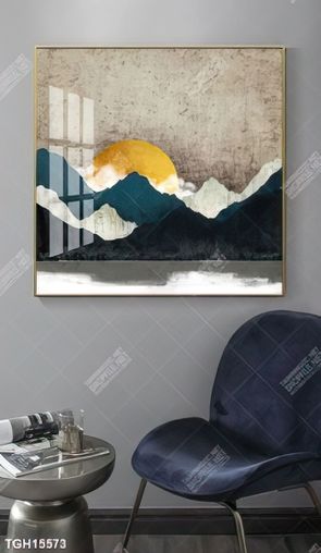 Tranh canvas decor phòng khách đẹp hiện đại