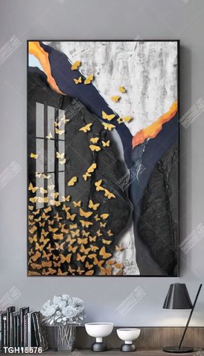 Tranh decor 3D trang trí độc đáo