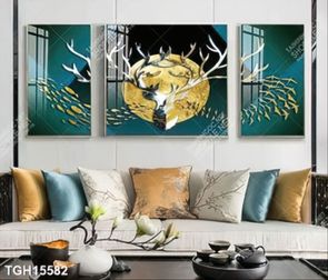 Tranh ghép tráng gương treo trang trí tường