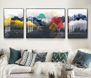 Tranh treo tường phòng khách mẫu mới nhất