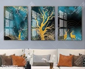 Tranh treo tường phòng khách đẹp, sang trọng và hiện đại
