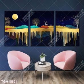 Tranh ghép tráng gương treo trang trí tường