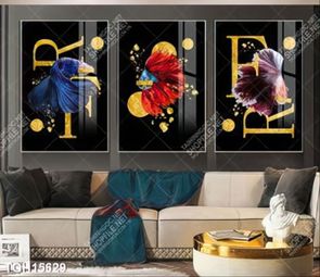 Tranh treo tường phòng khách đẹp, sang trọng và hiện đại