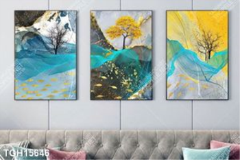Tranh ghép nghệ thuật trang trí tường nhà