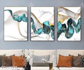 Tranh ghép theo bộ trang trí tường nhà độc đáo