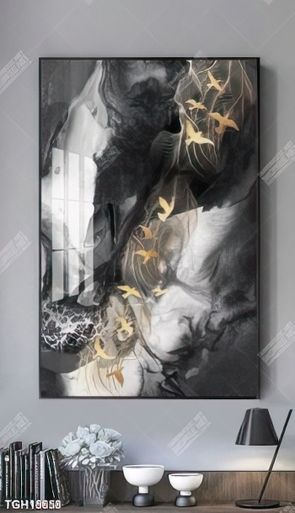 Tranh canvas decor phòng khách đẹp hiện đại