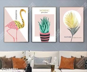 Tranh decor 3D trang trí độc đáo
