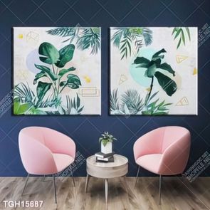 Tranh treo tường ghép bộ nhiều tấm đẹp hiện đại