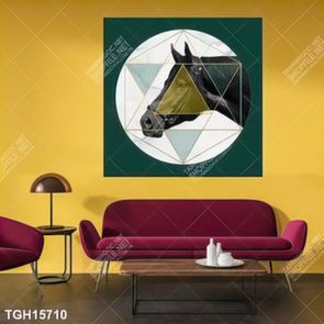 Tranh decor phong cách nội thất tối giản