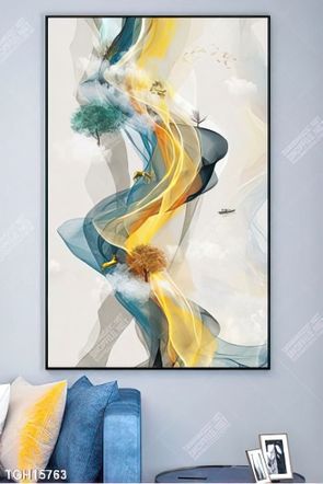 Tranh ghép tráng gương treo trang trí tường