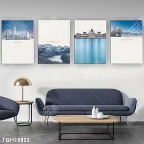 Tranh decor 3D trang trí độc đáo