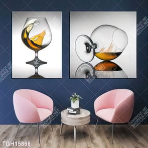 Tranh ghép tráng gương treo trang trí tường