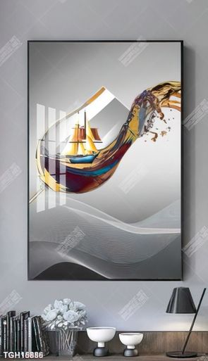 Tranh decor nghệ thuật đẹp