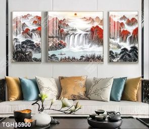 Tranh decor phong cách nội thất tối giản
