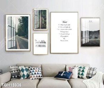 Tranh decor 3D trang trí độc đáo
