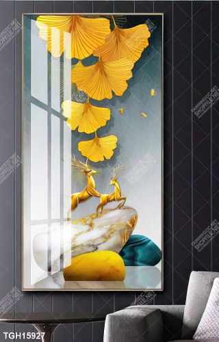 Tranh ghép tráng gương treo trang trí tường