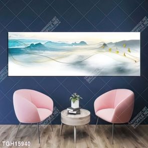 Tranh canvas decor phòng khách đẹp hiện đại