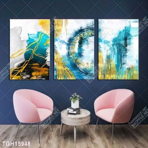 Tranh ghép 3d in vải canvas