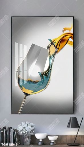Tranh ghép tráng gương treo trang trí tường