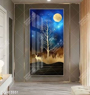 Tranh treo tường ghép bộ nhiều tấm đẹp hiện đại
