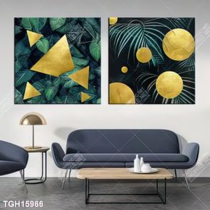 Tranh treo tường ghép bộ nhiều tấm đẹp hiện đại