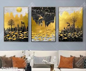 Tranh treo tường phòng khách đẹp, sang trọng và hiện đại