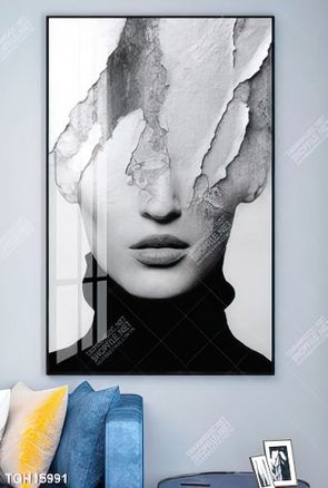 Tranh ghép tráng gương treo trang trí tường