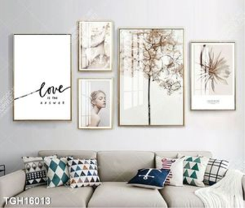 Tranh ghép nghệ thuật trang trí tường nhà