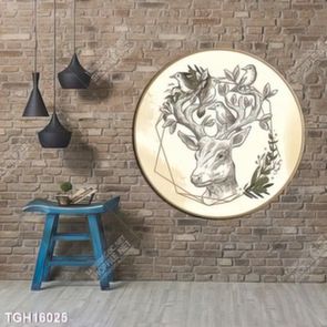 Tranh canvas decor phòng khách đẹp hiện đại