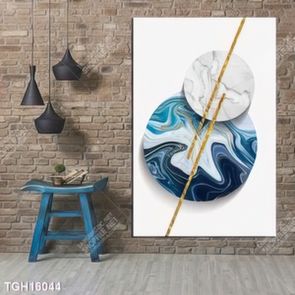 Tranh decor phong cách nội thất tối giản