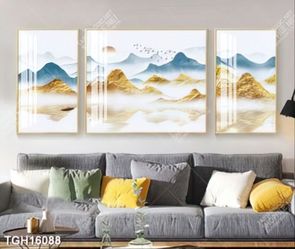 Tranh treo tường 3D đẹp cho phòng khách hiện đại