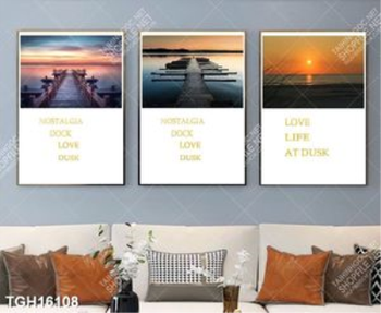 Tranh canvas decor phòng khách đẹp hiện đại