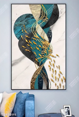 Tranh decor 3D trang trí độc đáo