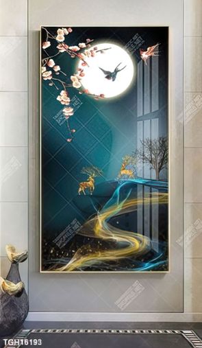 Tranh treo tường phòng khách mẫu mới nhất