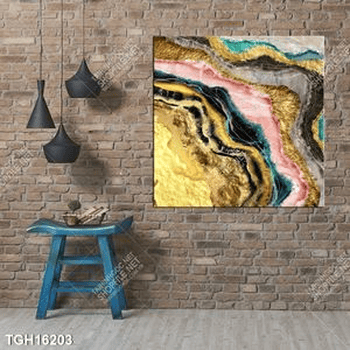 Tranh ghép 3d in vải canvas