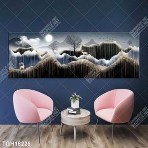 Tranh ghép tráng gương treo trang trí tường