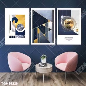 Tranh ghép 3d in vải canvas