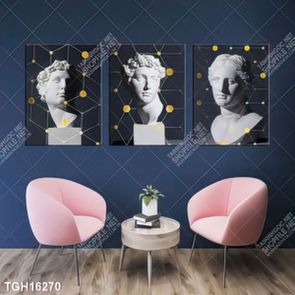 Tranh decor 3D trang trí độc đáo