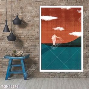 Tranh ghép tráng gương treo trang trí tường