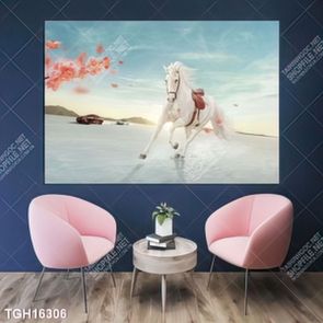Tranh decor phong cách nội thất tối giản