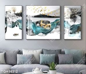 Tranh decor 3D trang trí độc đáo