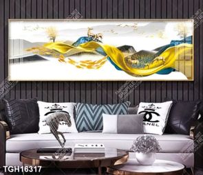 Tranh ghép 3d in vải canvas