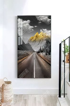 Tranh decor phong cách nội thất tối giản