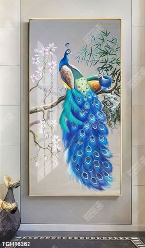 Tranh ghép theo bộ trang trí tường nhà độc đáo